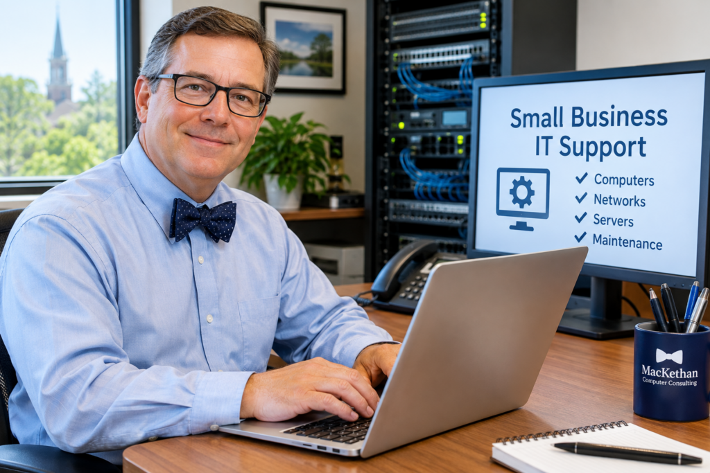 Small business IT support for computers, servers, and networks in Grosse Pointe